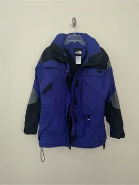 The North Face Woman’s  Purple and Black Ski Jacket